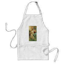 Art Nouveau ~ Autumn by Alphonse Mucha Aprons