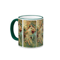 Art Nouveau ~ Autumn by Alphonse Mucha Coffee Mugs