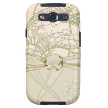 art nouveau beautiful spring floral pattern samsung galaxy SIII covers