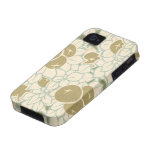 art nouveau berries fruit pattern Case-Mate iPhone 4 cover