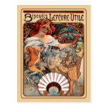 Art Nouveau - Biscuits Lefeure-Utile Postcard