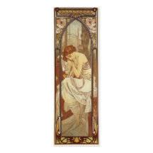 Art Nouveau Bookmark Business Cards