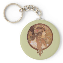 Art Nouveau - Byzantine Head, The Brunette