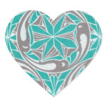 art nouveau celtic mandala pattern sticker