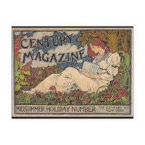 Art Nouveau - Century Magazine Postcard