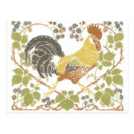 Art Nouveau Chickens Post Cards