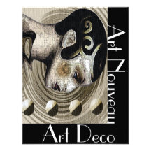 Art Nouveau Custom Invite