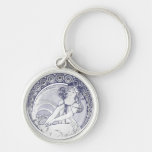 Art Nouveau d'Alphonse Mucha Porte-clef