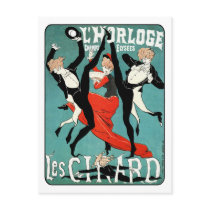 Art Nouveau Dance Image by Jules Cheret Postcard