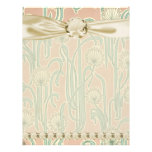 art nouveau dandelions art customized letterhead
