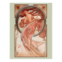 Art Nouveau - danse Cartes Postales