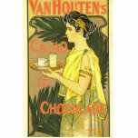 Art Nouveau de Chocolade de Van Houten's Photo Sculpture