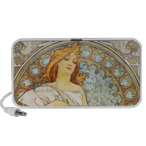 Art Nouveau de déesse de mère haut-parleurs
