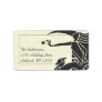 Art Nouveau Deer Damask Return Address Labels