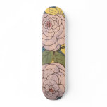 art nouveau floral digital art skateboard decks