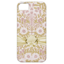 art nouveau flower pattern iPhone 5 case