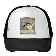 Art Nouveau:  Jugend Art Mesh Hat