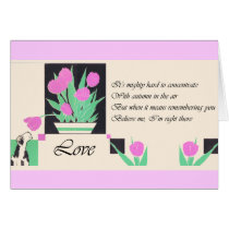 Art Nouveau Love cards