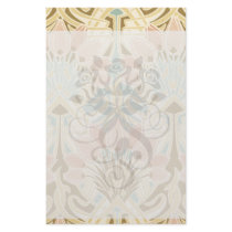 art nouveau nature floral pattern art stationery