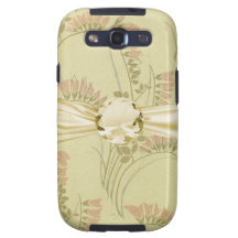 art nouveau nature pattern art samsung galaxy s3 cover