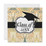 art nouveau ornate royale design graduation personalized announcements