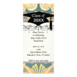 art nouveau ornate royale design graduation personalized announcements