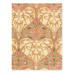 Art Nouveau Pale Design Post Cards