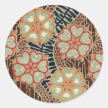 Art Nouveau Pattern #2 at Emporio Moffa Sticker