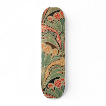 Art Nouveau Pattern #3 at Emporio Moffa Custom Skateboard