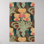 Art Nouveau Pattern #4 at Emporio Moffa Print