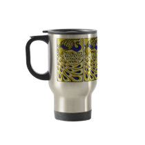 Art Nouveau:  Peacock Illustration Coffee Mugs