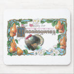 Art Nouveau Pears & Turkey mousepads