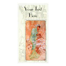 Art Nouveau Photo Card