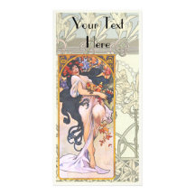 Art Nouveau Photo Card Template
