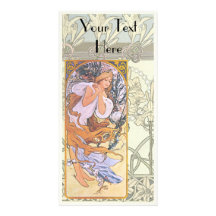 Art Nouveau Photo Greeting Card