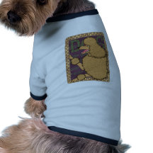 Art Nouveau Poodle Dog T-shirt