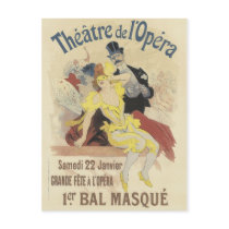 Art Nouveau Postcard - Opera