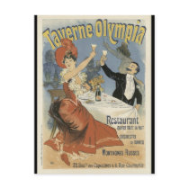 Art Nouveau Postcard - Taverne