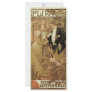 Art Nouveau Poster; Flirt Biscuit; Alphonse Mucha Rack Cards