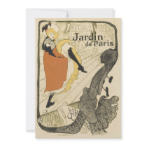 Art Nouveau Poster; Jane Avril, Toulouse Lautrec