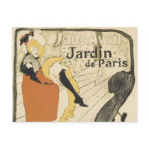 Art Nouveau Poster; Jane Avril, Toulouse Lautrec
