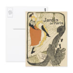 Art Nouveau Poster; Jane Avril, Toulouse Lautrec