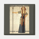 Art Nouveau Poster Richard Strauss Woche, München Refrigerator Magnets