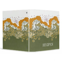 Art Nouveau Recipe Binder