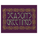Art Nouveau Season's Greetings