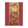 Art Nouveau The Precious Stones, Amethyst Postcard