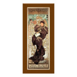 Art Nouveau Theatre bookmark Custom Rack Card