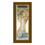 Art Nouveau Theatre bookmark Rack Cards