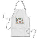 Art Nouveau Verneuil Butterflies Apron