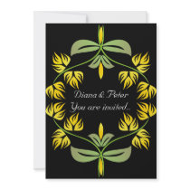 Art Nouveau Wedding Invitations